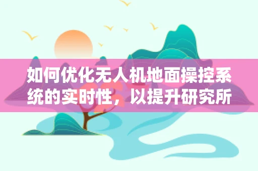如何优化无人机地面操控系统的实时性，以提升研究所的科研效率？