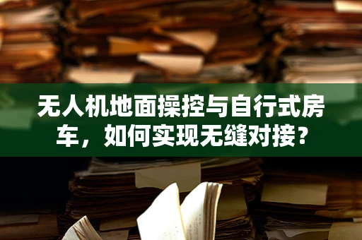 无人机地面操控与自行式房车，如何实现无缝对接？