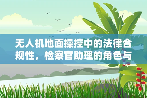 无人机地面操控中的法律合规性，检察官助理的角色与挑战