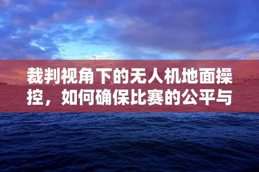 裁判视角下的无人机地面操控，如何确保比赛的公平与安全？