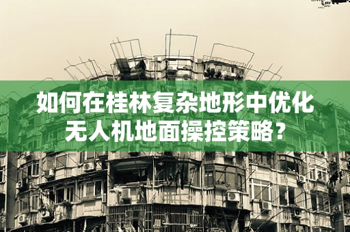 如何在桂林复杂地形中优化无人机地面操控策略？