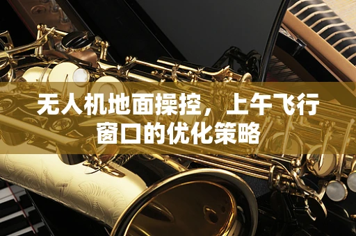 无人机地面操控，上午飞行窗口的优化策略