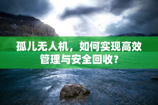 孤儿无人机，如何实现高效管理与安全回收？