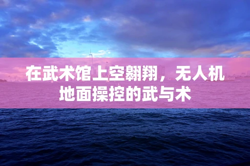 在武术馆上空翱翔，无人机地面操控的武与术