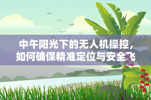 中午阳光下的无人机操控，如何确保精准定位与安全飞行？