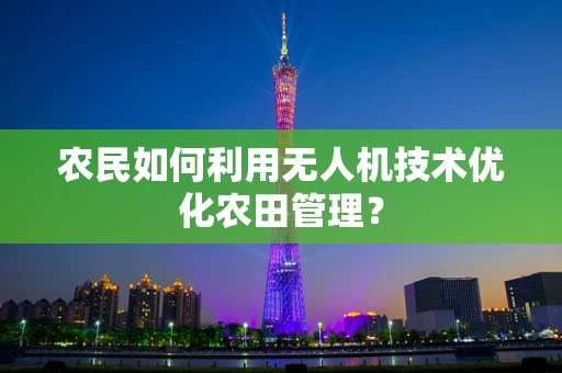 农民如何利用无人机技术优化农田管理？