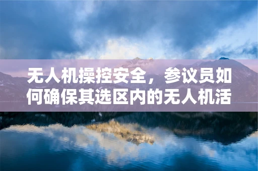 无人机操控安全，参议员如何确保其选区内的无人机活动合规？