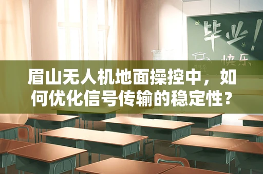 眉山无人机地面操控中，如何优化信号传输的稳定性？