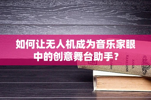 如何让无人机成为音乐家眼中的创意舞台助手？