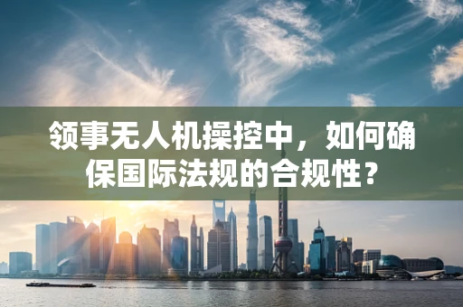 领事无人机操控中，如何确保国际法规的合规性？