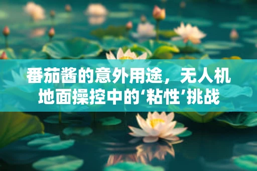 番茄酱的意外用途，无人机地面操控中的‘粘性’挑战