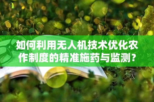如何利用无人机技术优化农作制度的精准施药与监测？