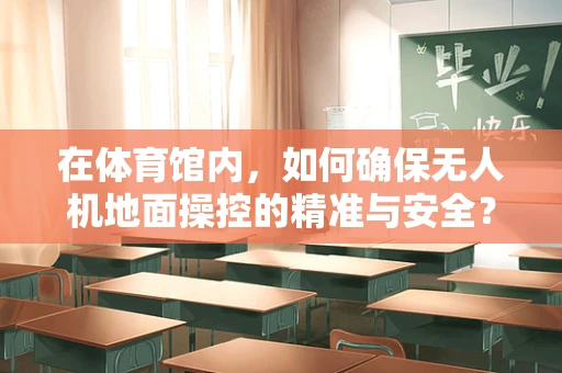 在体育馆内，如何确保无人机地面操控的精准与安全？