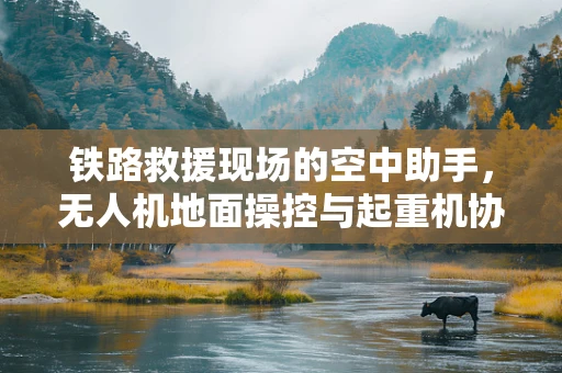 铁路救援现场的空中助手，无人机地面操控与起重机协同作业的挑战与对策