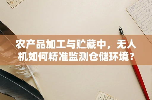 农产品加工与贮藏中，无人机如何精准监测仓储环境？