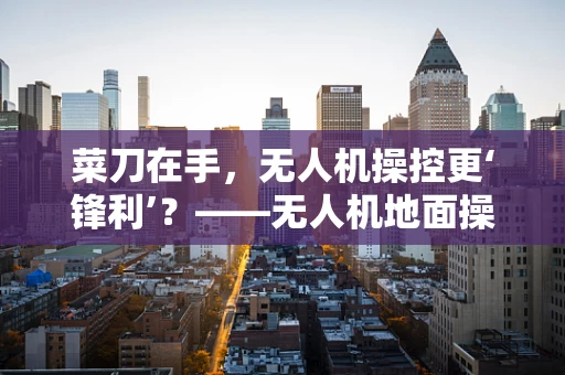 菜刀在手，无人机操控更‘锋利’？——无人机地面操控中的安全与工具选择