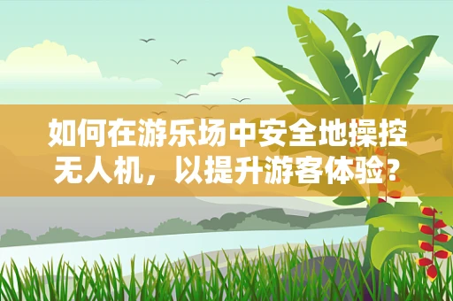 如何在游乐场中安全地操控无人机，以提升游客体验？