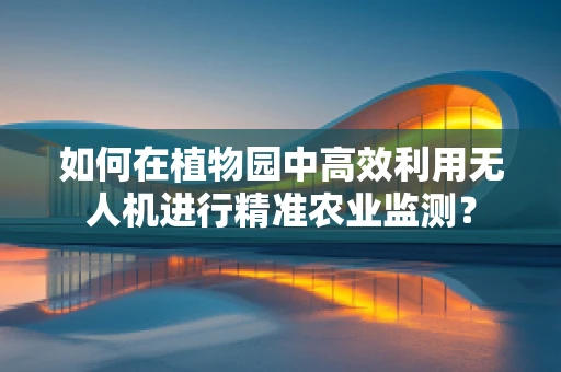 如何在植物园中高效利用无人机进行精准农业监测？