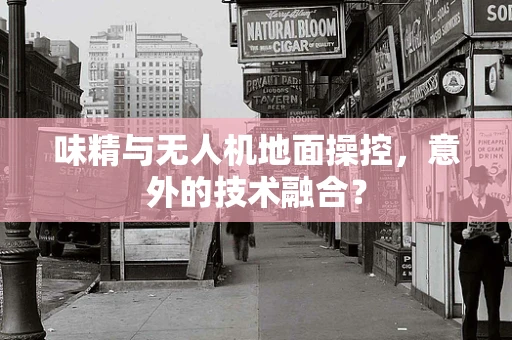 味精与无人机地面操控，意外的技术融合？