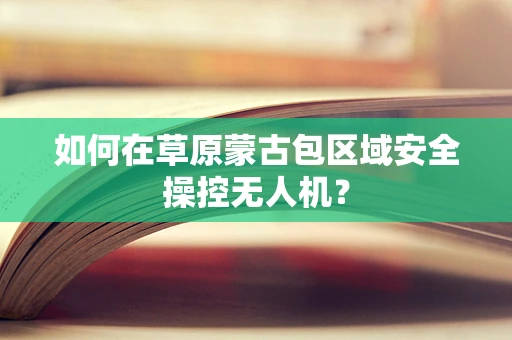 如何在草原蒙古包区域安全操控无人机？