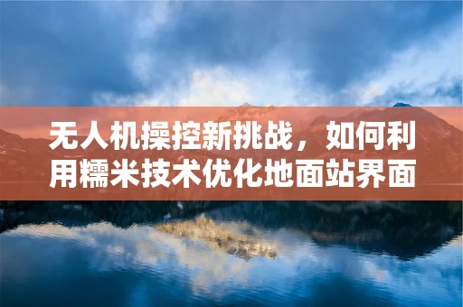 无人机操控新挑战，如何利用糯米技术优化地面站界面？
