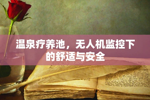 温泉疗养池，无人机监控下的舒适与安全