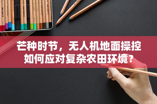 芒种时节，无人机地面操控如何应对复杂农田环境？