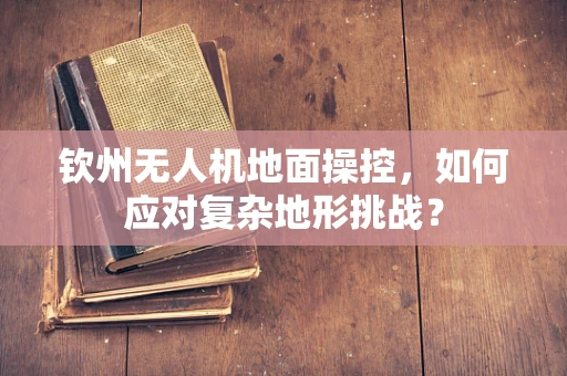钦州无人机地面操控，如何应对复杂地形挑战？