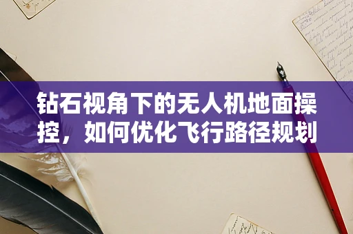 钻石视角下的无人机地面操控，如何优化飞行路径规划？