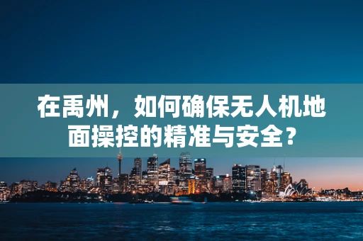 在禹州，如何确保无人机地面操控的精准与安全？