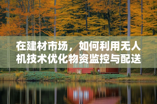 在建材市场，如何利用无人机技术优化物资监控与配送？