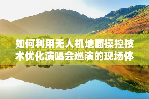 如何利用无人机地面操控技术优化演唱会巡演的现场体验？