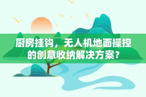 厨房挂钩，无人机地面操控的创意收纳解决方案？