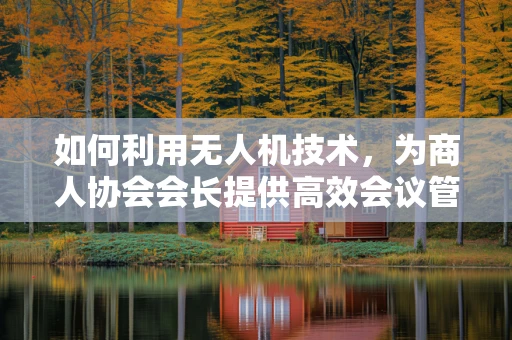 如何利用无人机技术，为商人协会会长提供高效会议管理方案？