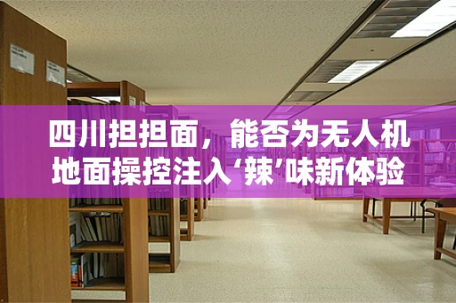 四川担担面，能否为无人机地面操控注入‘辣’味新体验？
