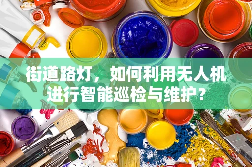 街道路灯，如何利用无人机进行智能巡检与维护？