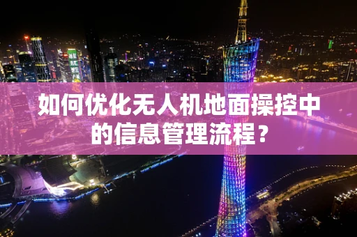 如何优化无人机地面操控中的信息管理流程？