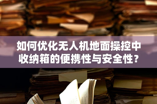 如何优化无人机地面操控中收纳箱的便携性与安全性？