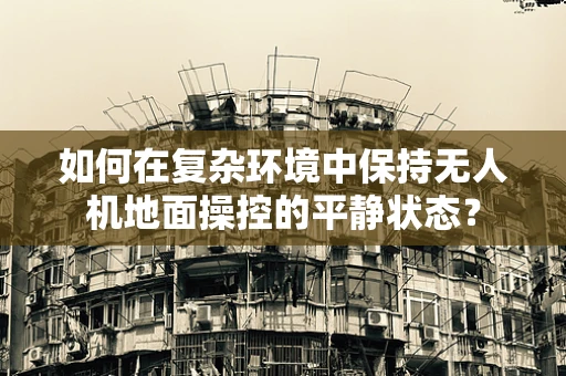 如何在复杂环境中保持无人机地面操控的平静状态？
