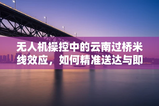 无人机操控中的云南过桥米线效应，如何精准送达与即时响应？
