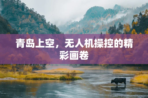 青岛上空，无人机操控的精彩画卷