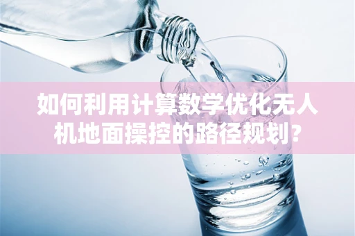 如何利用计算数学优化无人机地面操控的路径规划？