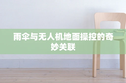 雨伞与无人机地面操控的奇妙关联