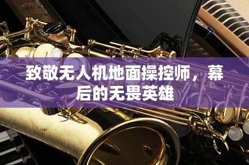 致敬无人机地面操控师，幕后的无畏英雄
