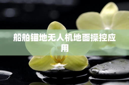 船舶锚地无人机地面操控应用