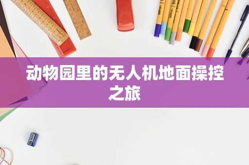 动物园里的无人机地面操控之旅