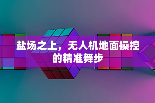 盐场之上，无人机地面操控的精准舞步