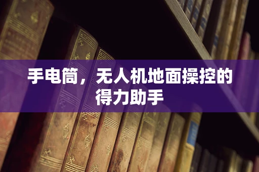 手电筒，无人机地面操控的得力助手