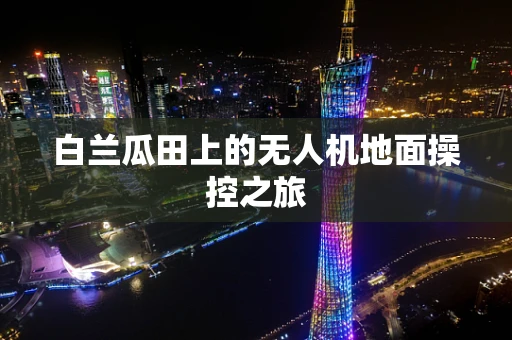 白兰瓜田上的无人机地面操控之旅