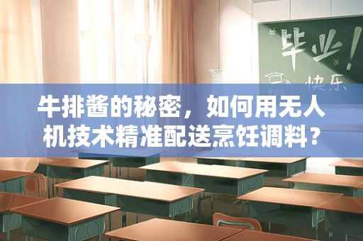 牛排酱的秘密，如何用无人机技术精准配送烹饪调料？